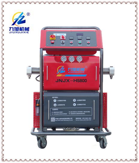 伊春蓄水池聚脲防水施工(圖1) 滄州聚脲噴涂H5800型聚脲防水施工噴涂機器